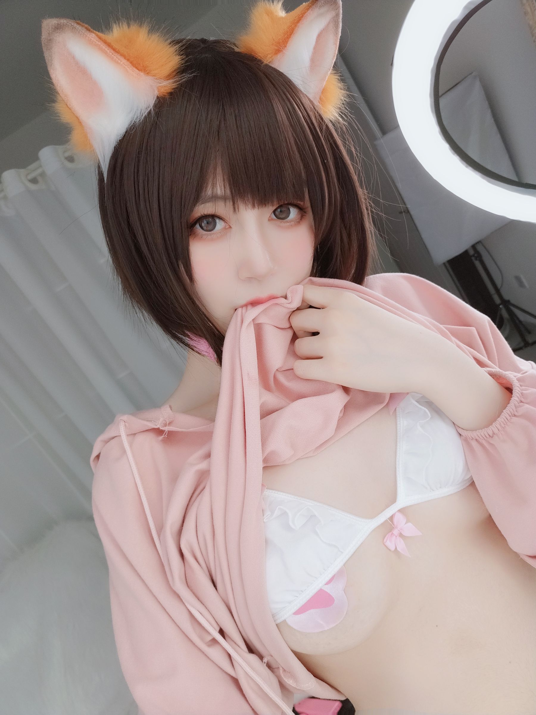 [COS写真]小姐姐白银81–粉红狐狸插图6